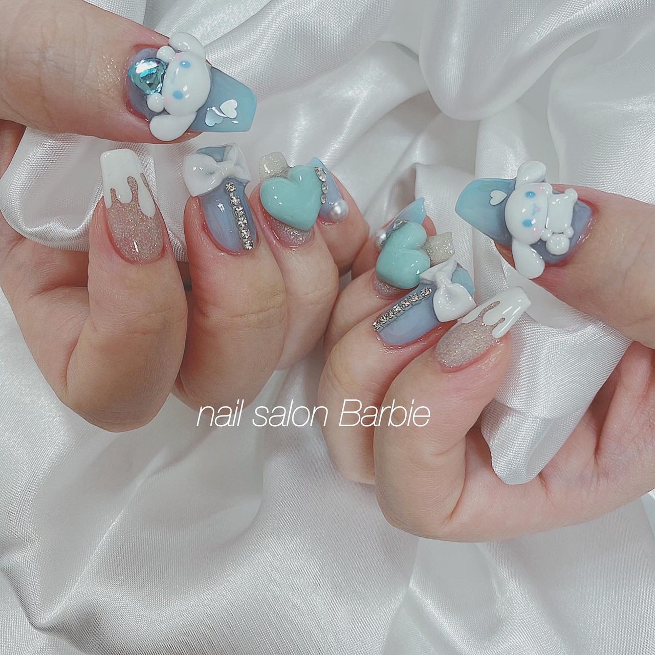 春 夏 秋 冬 ハンド Nailsalon Barbie1101のネイルデザイン No ネイルブック