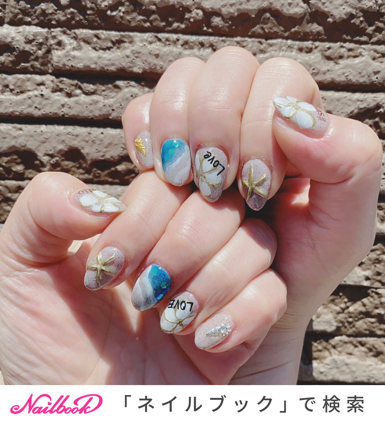 プルメリアのネイルデザイン ネイルブック