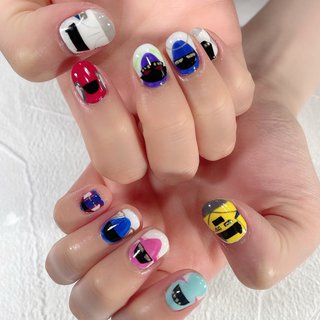 ドクターイエローのネイルデザイン ネイルブック