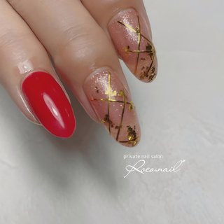 大人ガーリーのネイルデザイン ネイルブック