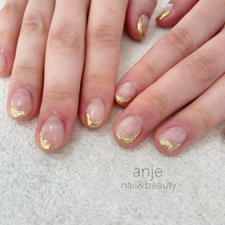 秋 ハンド シンプル ワンカラー ショート Anje Aiのネイルデザイン No ネイルブック