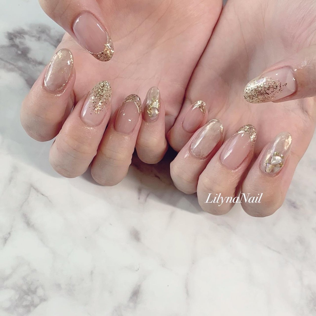 秋 オールシーズン デート 女子会 ハンド Nailsalon Lilynaのネイルデザイン No ネイルブック