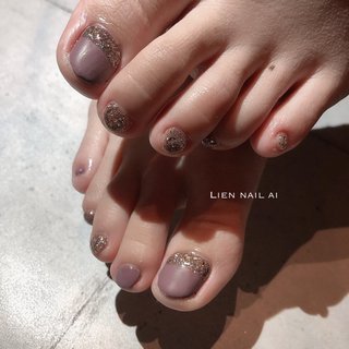 ムラサキフットネイルのネイルデザイン ネイルブック