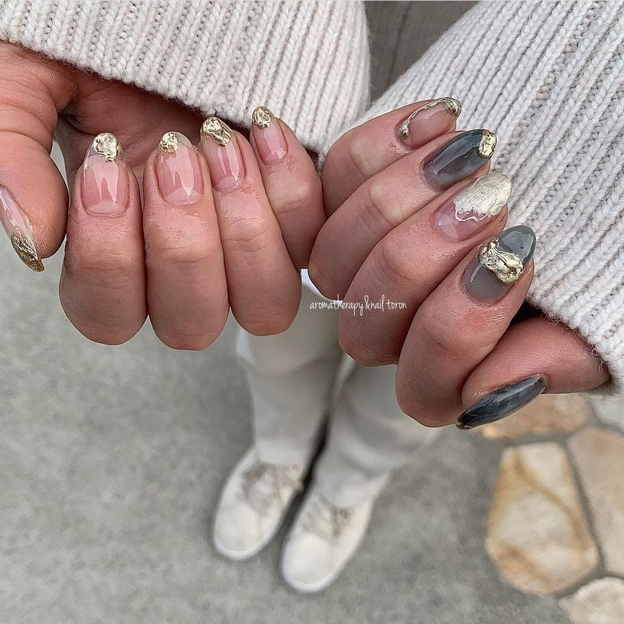 夏 秋 冬 オールシーズン ハンド Owner 高林友理のネイルデザイン No ネイルブック