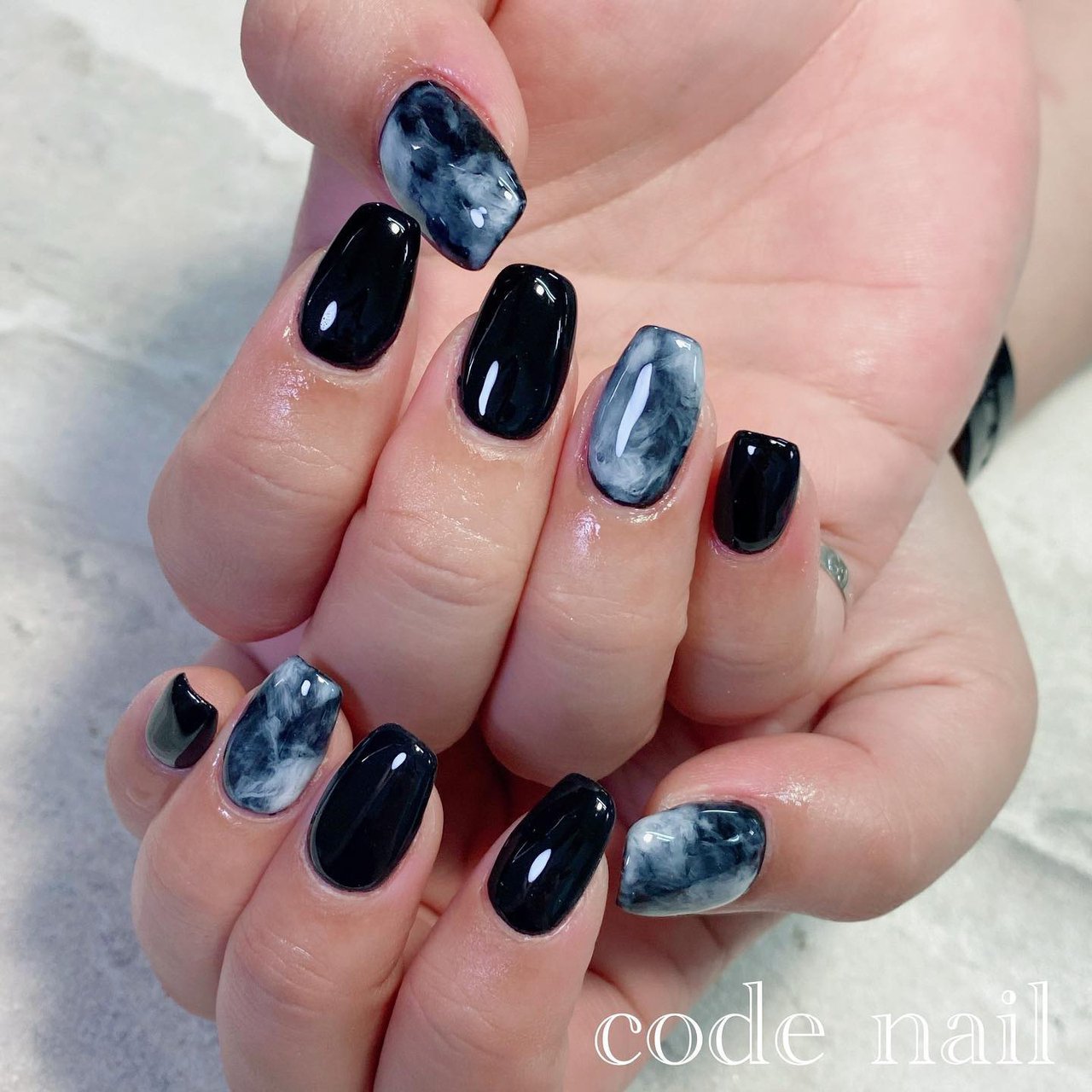 秋 冬 オールシーズン ハンド シンプル Code Nail Gifu コードネイルのネイルデザイン No ネイルブック