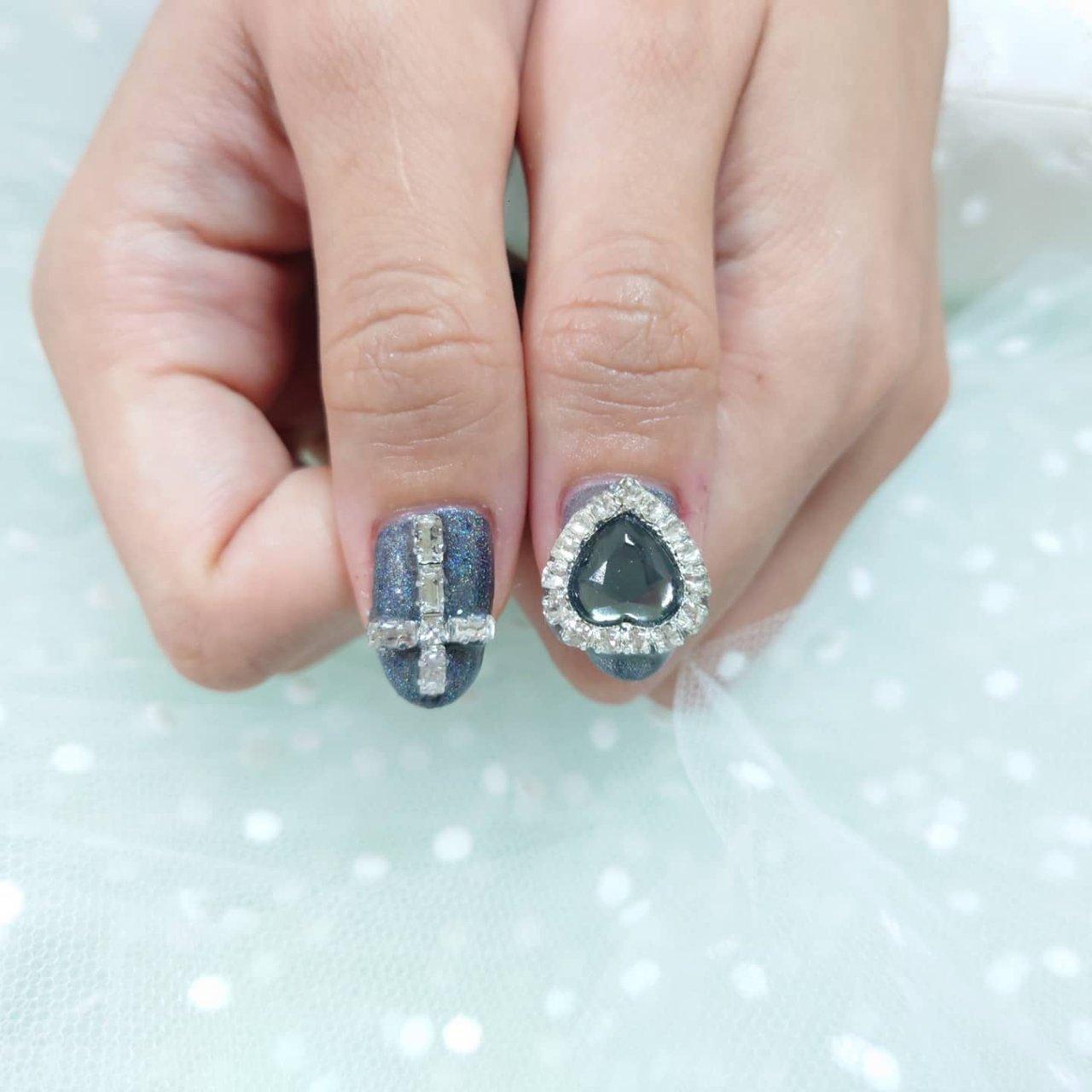 冬 オールシーズン ライブ 女子会 ハンド いろはねいる Asakiのネイルデザイン No ネイルブック