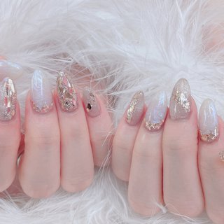 冬キラキラネイルのネイルデザイン ネイルブック