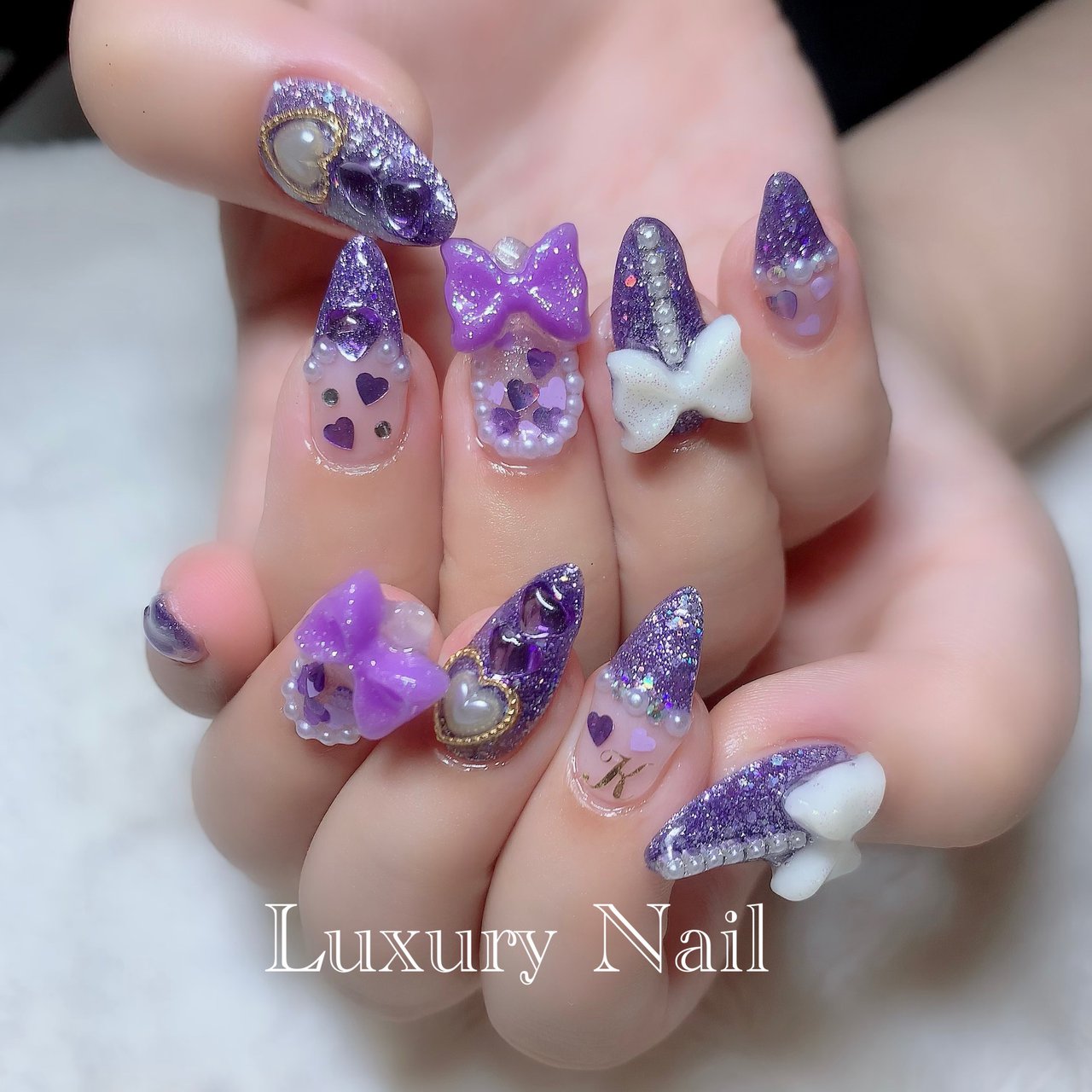 オールシーズン/成人式/ライブ/デート/ハンド - Luxury Nailのネイル