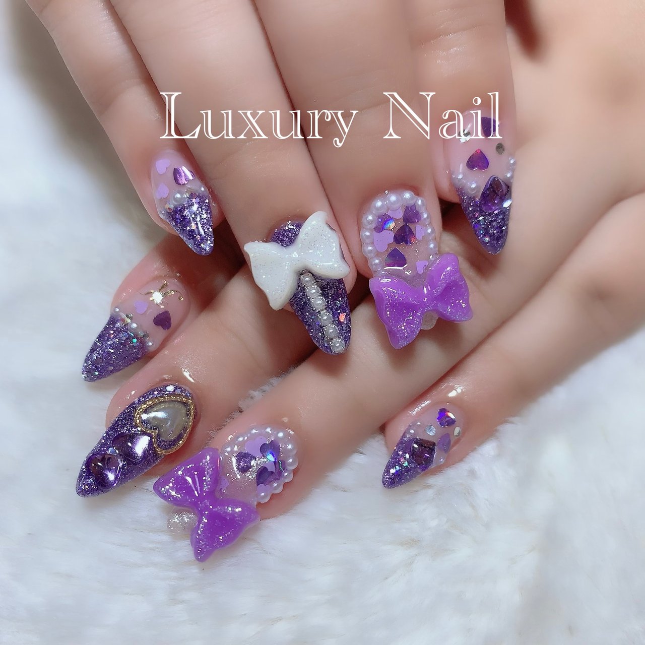 オールシーズン/成人式/ライブ/デート/ハンド - Luxury Nailのネイル