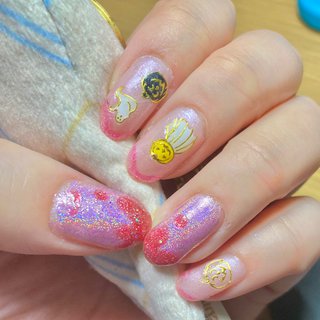 ピンク マニキュアのネイルデザイン ネイルブック