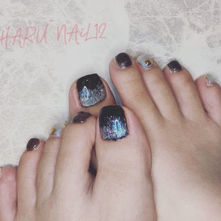 フット セルフネイルのネイルデザイン ネイルブック