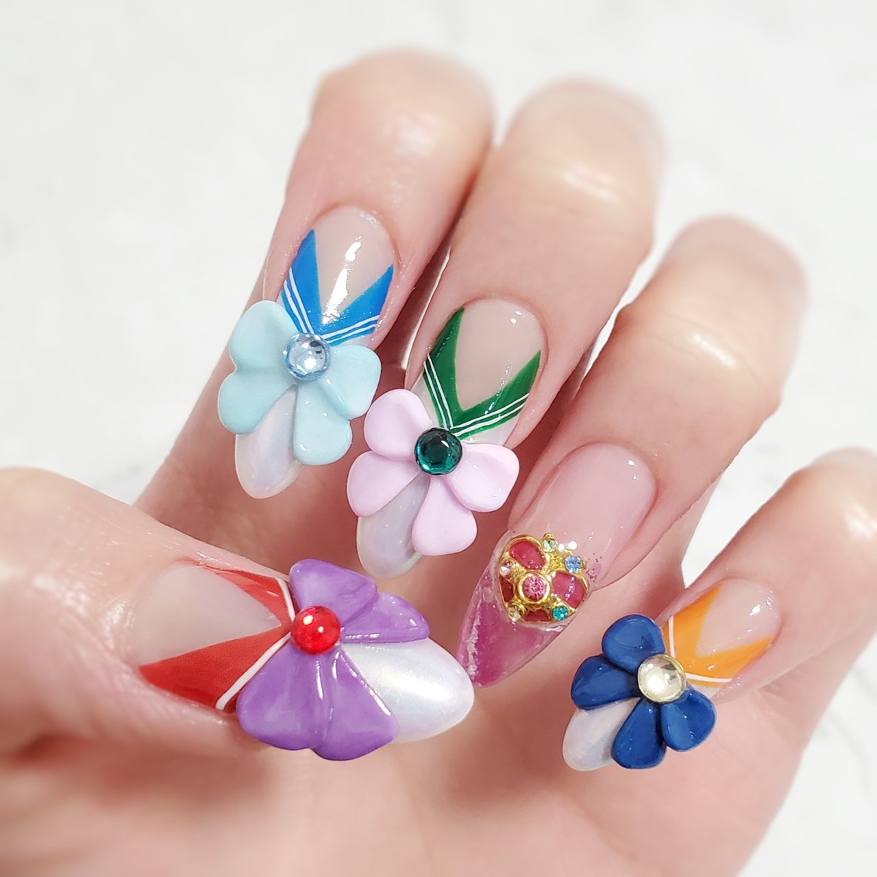 キャラクター/3D/リボン/セルフネイル - nailsalon_nailoのネイル
