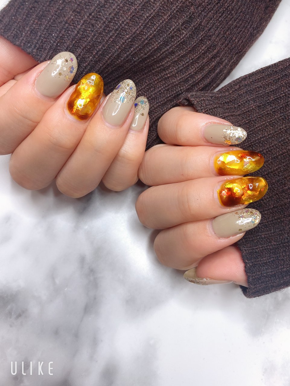 秋 オフィス デート 女子会 ハンド Nailsalon Sireneのネイルデザイン No ネイルブック