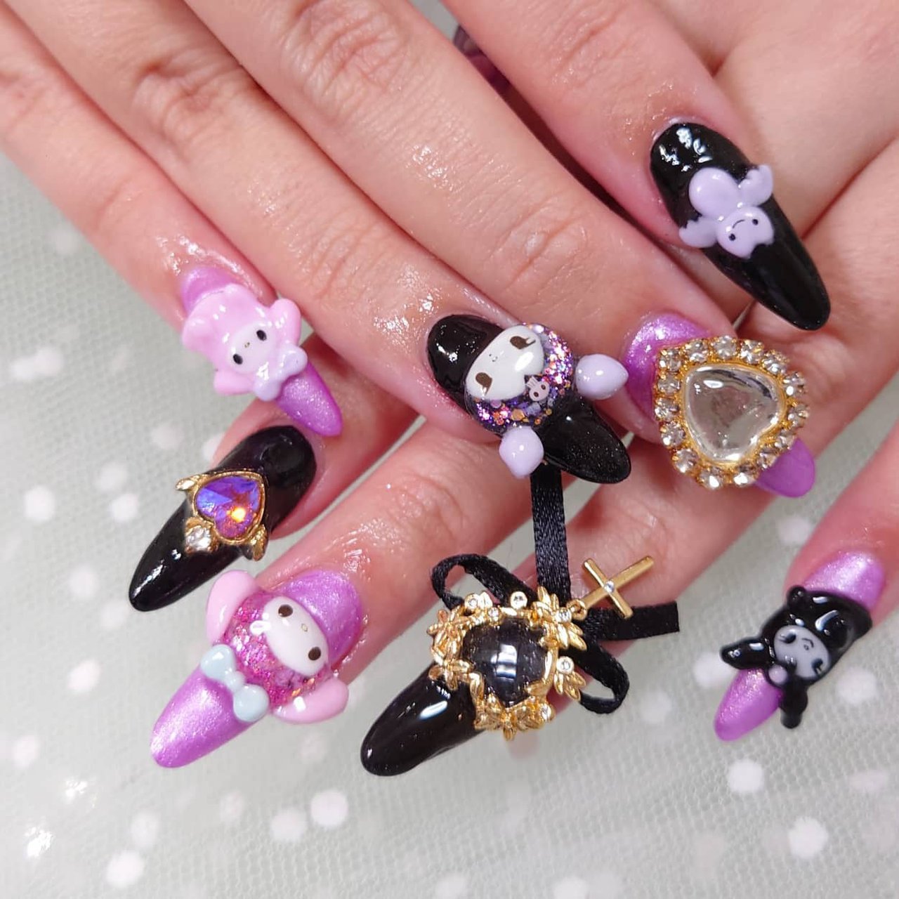 (過去)ハロウィン フルオーダー 3dパーツca2nail