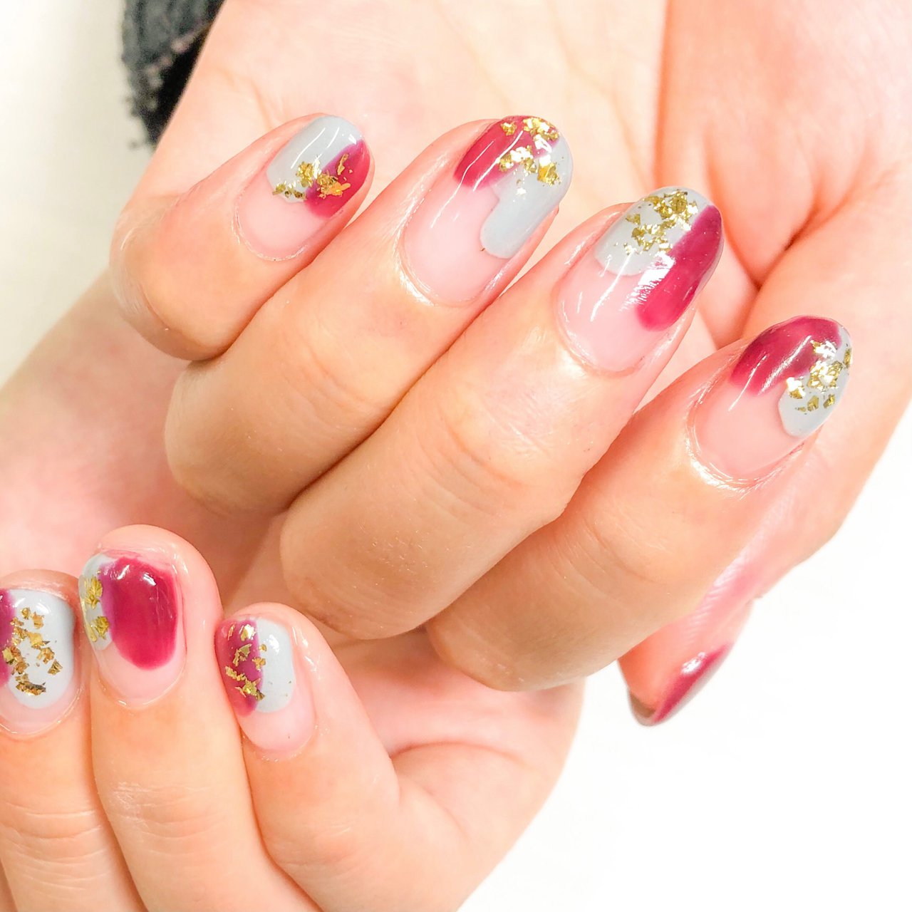 秋 冬 パーティー ハンド ラメ Kaoru Hana Nail ハナネイルのネイルデザイン No ネイルブック