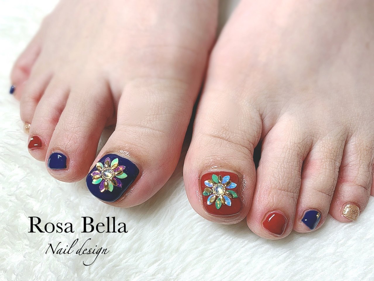 秋 冬 オールシーズン フット ワンカラー Chiharuのネイルデザイン No ネイルブック