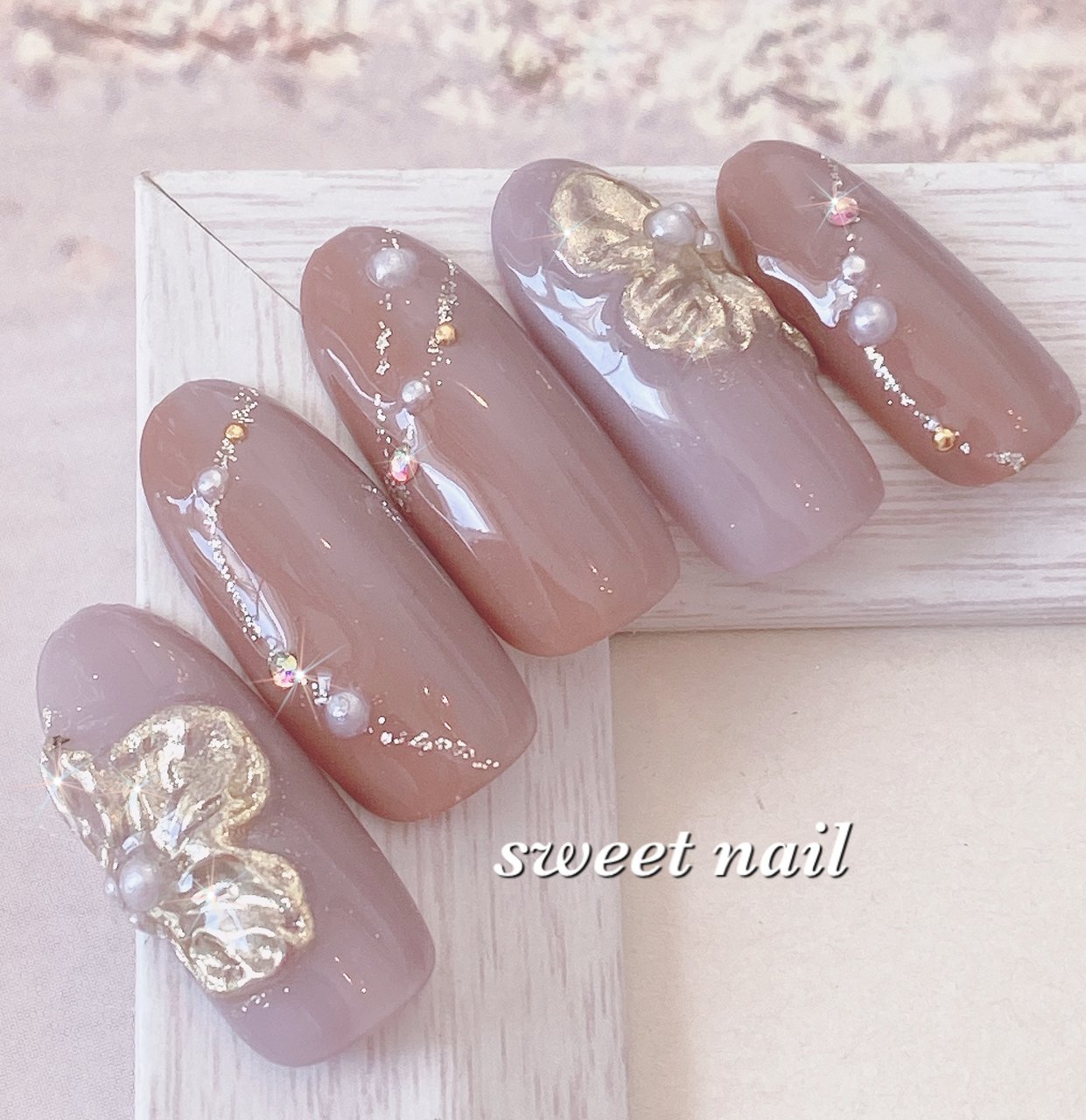 秋/冬 - 伊勢崎 美爪・爪育ネイルサロン sweetのネイルデザイン[No