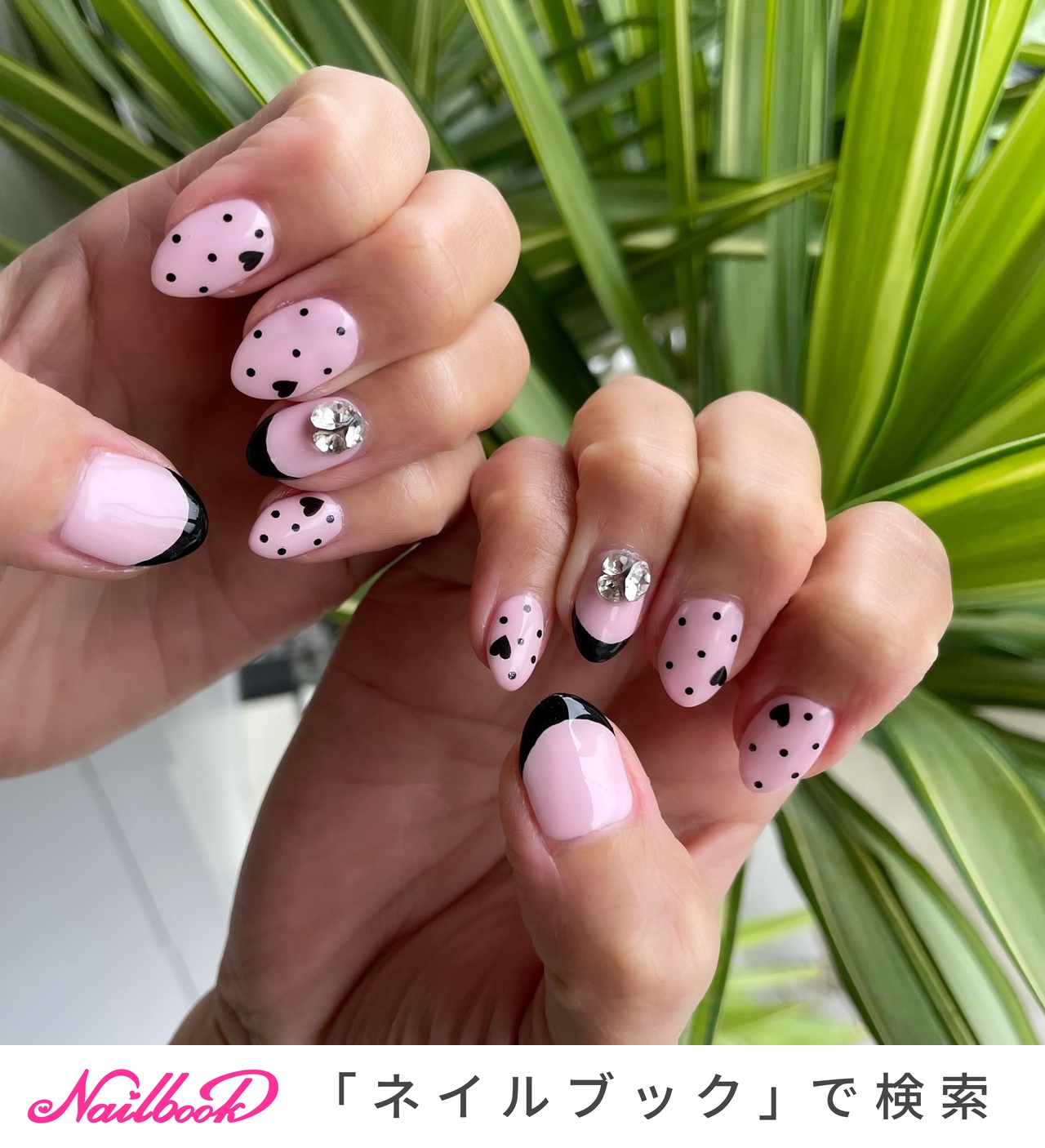 パステルピンクのネイルデザイン ネイルブック