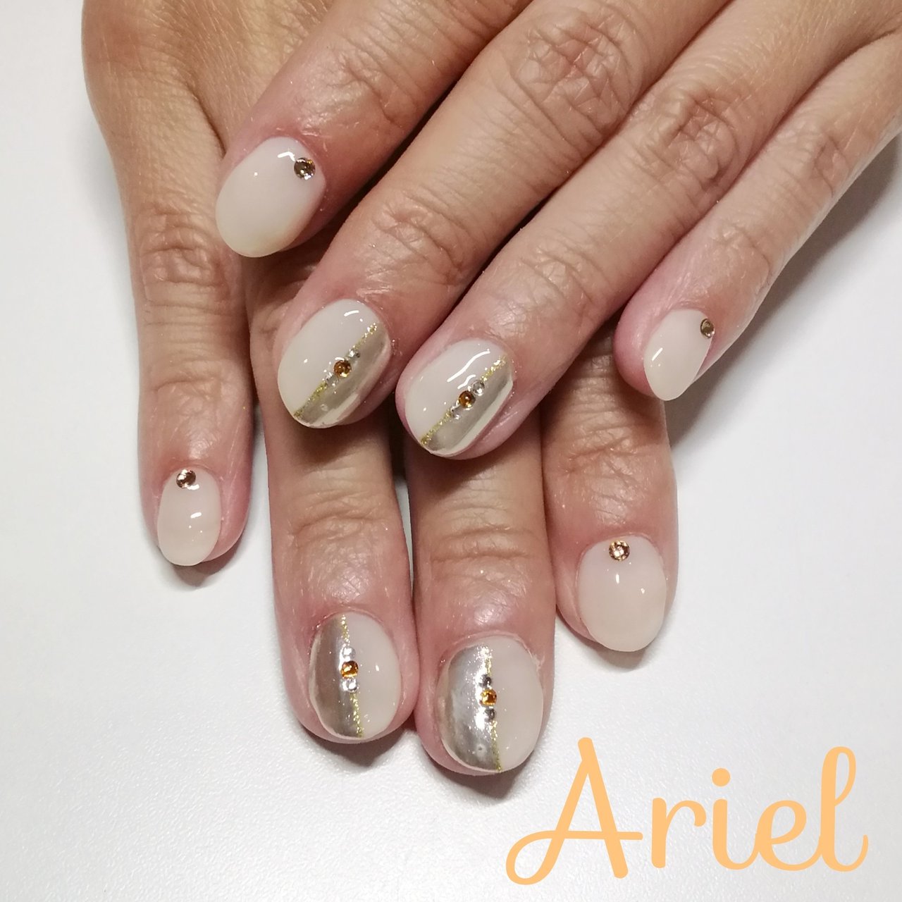 秋 冬 デート 女子会 ハンド ネイルサロンアリエルのネイルデザイン No ネイルブック