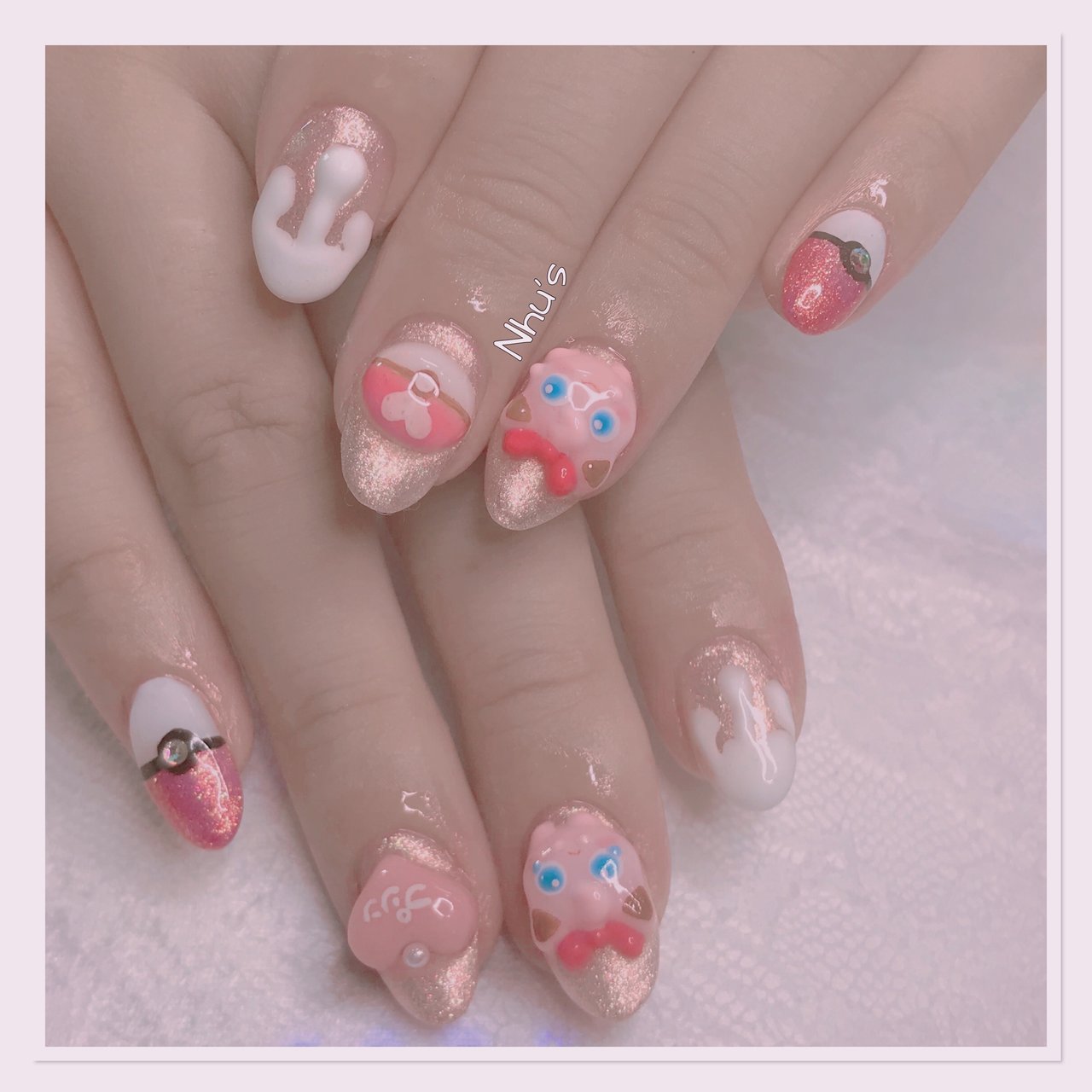 キャラクター Nhu S Nailsのネイルデザイン No ネイルブック