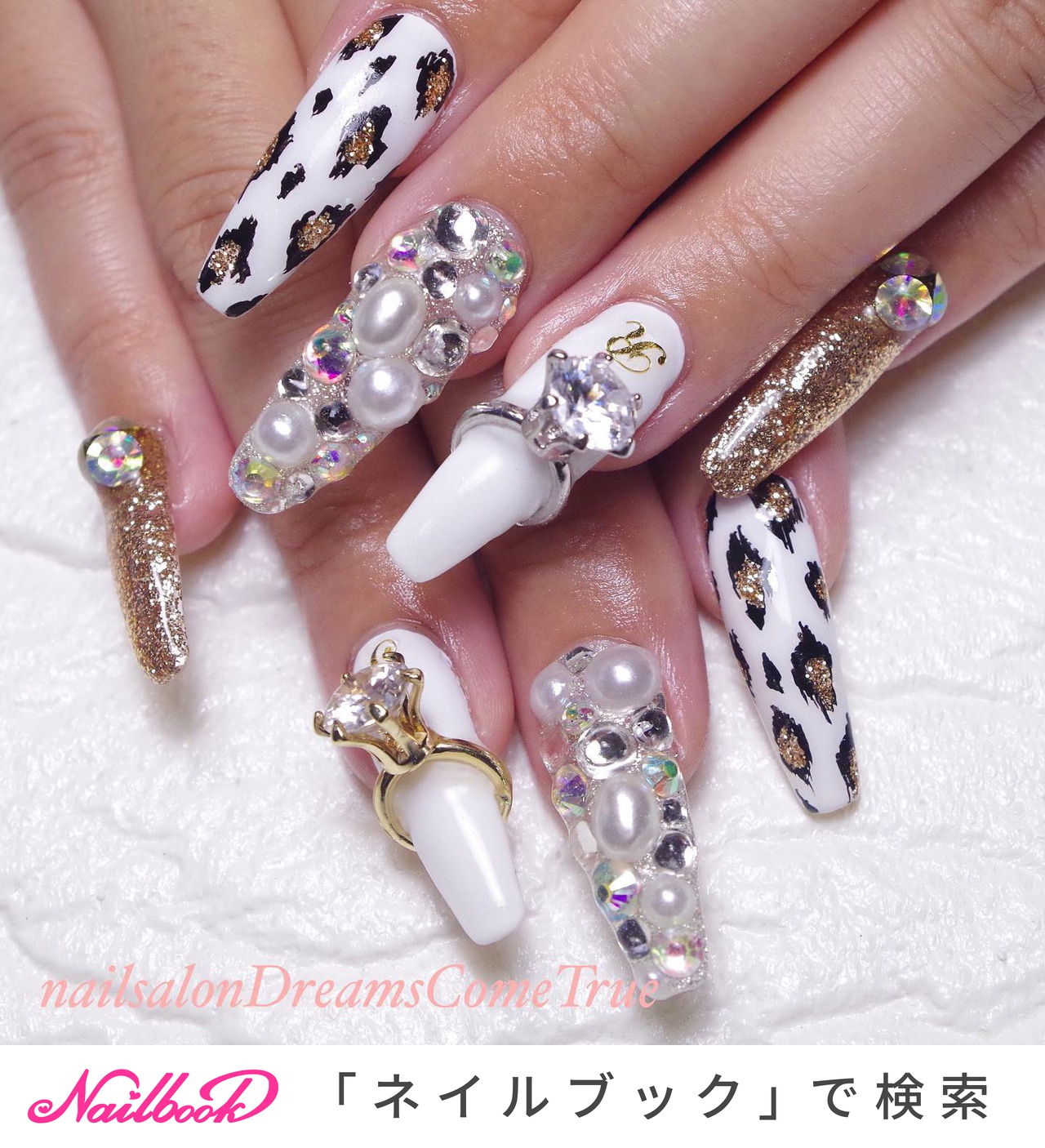 リングパーツのネイルデザイン ネイルブック