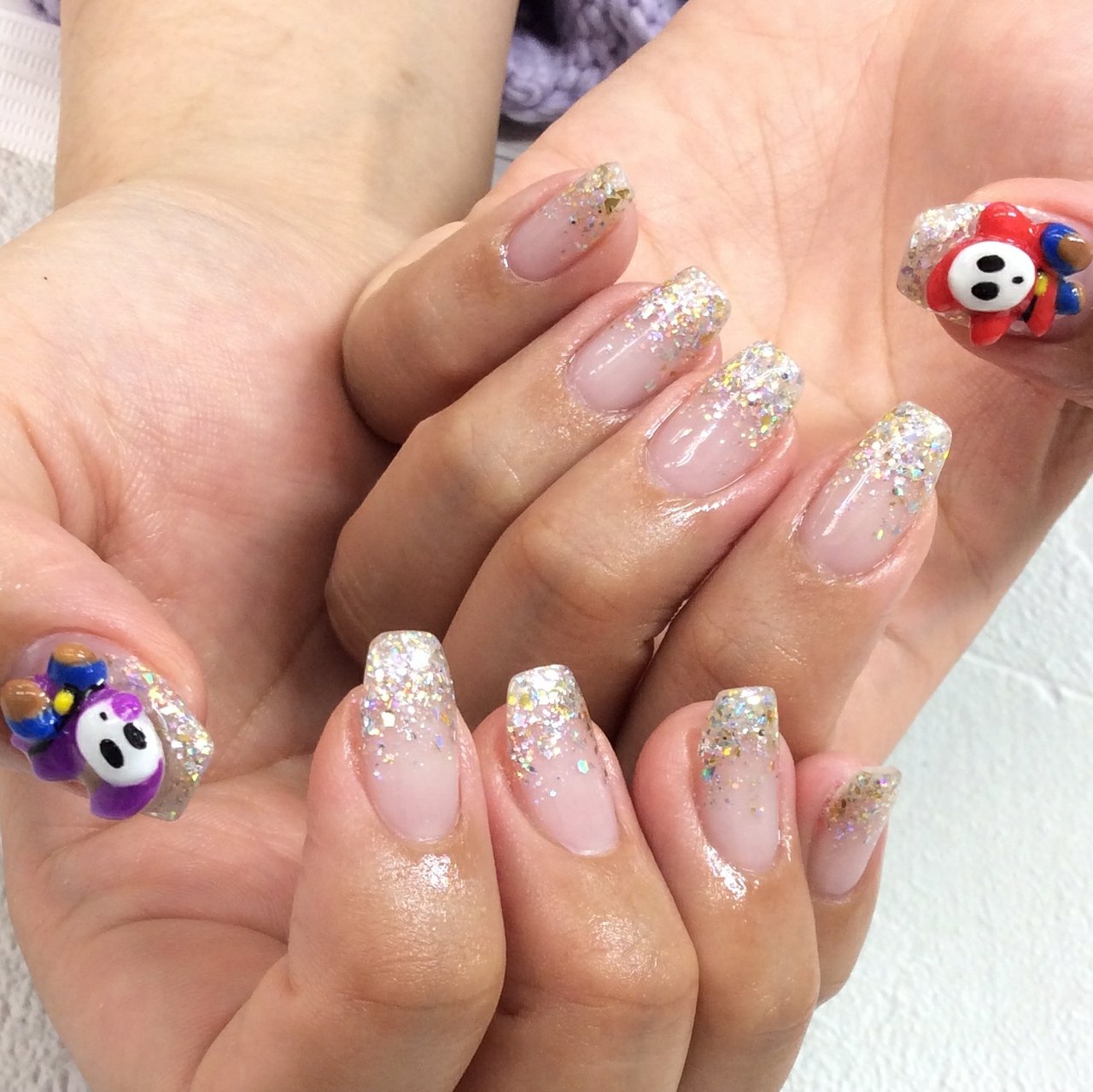 秋 冬 ハロウィン ハンド グラデーション Nailsalon Daisyのネイルデザイン No ネイルブック