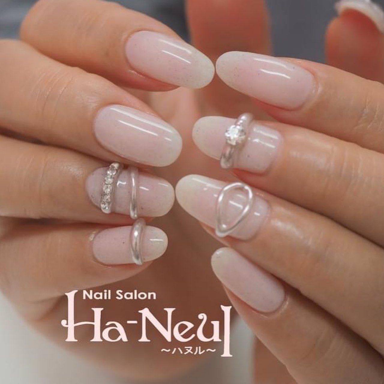 オールシーズン/ブライダル/ハンド/シンプル/ビジュー