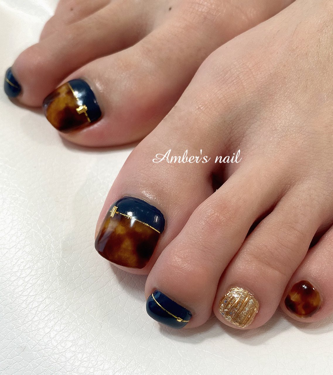 秋 旅行 デート 女子会 フット Amber S Nail アンバーズネイルのネイルデザイン No ネイルブック