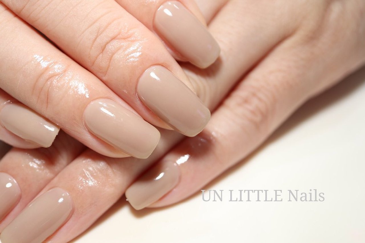 オールシーズン オフィス ハンド シンプル ワンカラー Glicina Private Salon グリシーナ プライベートサロン のネイル デザイン No ネイルブック