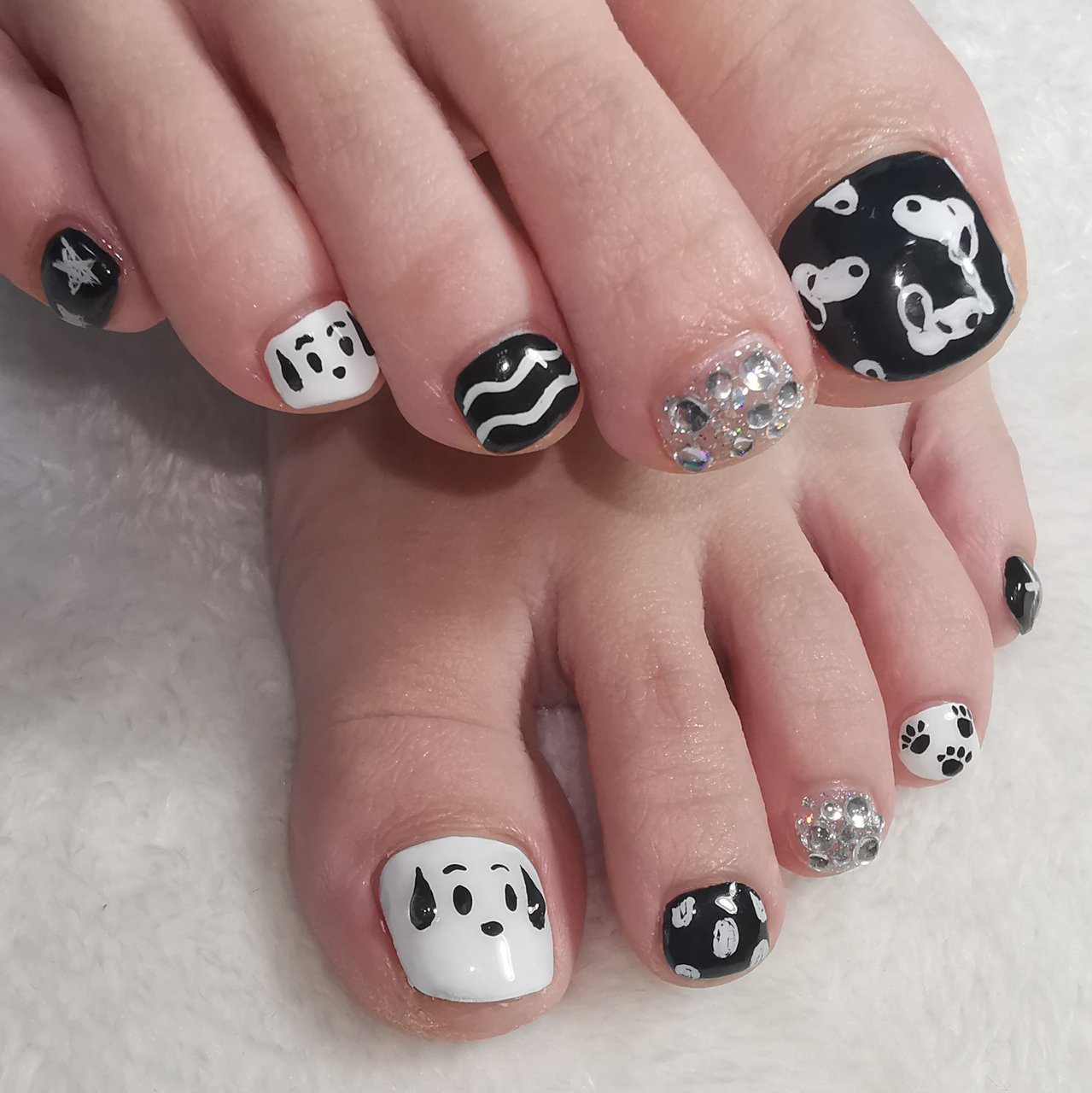 秋 冬 ハロウィン 女子会 フット Reveのネイルデザイン No ネイルブック