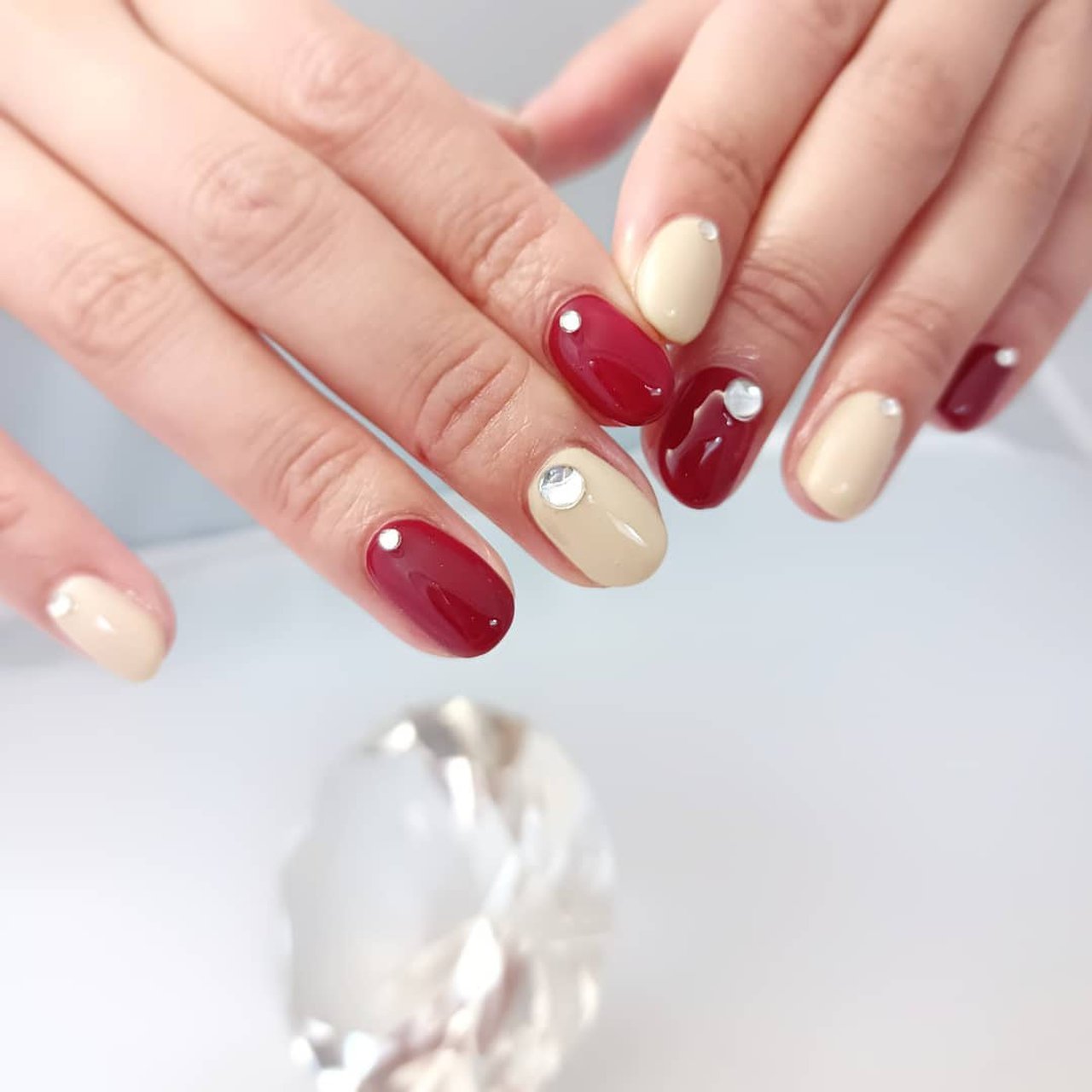 秋 冬 オールシーズン バレンタイン シンプル Miccheeのネイルデザイン No ネイルブック