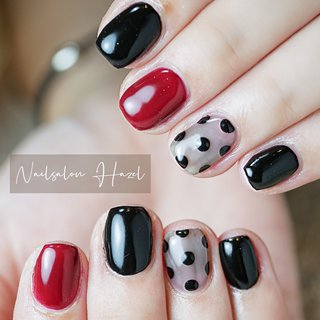 人気順 ボルドー 黒のネイルデザイン 3ページ目 ネイルブック