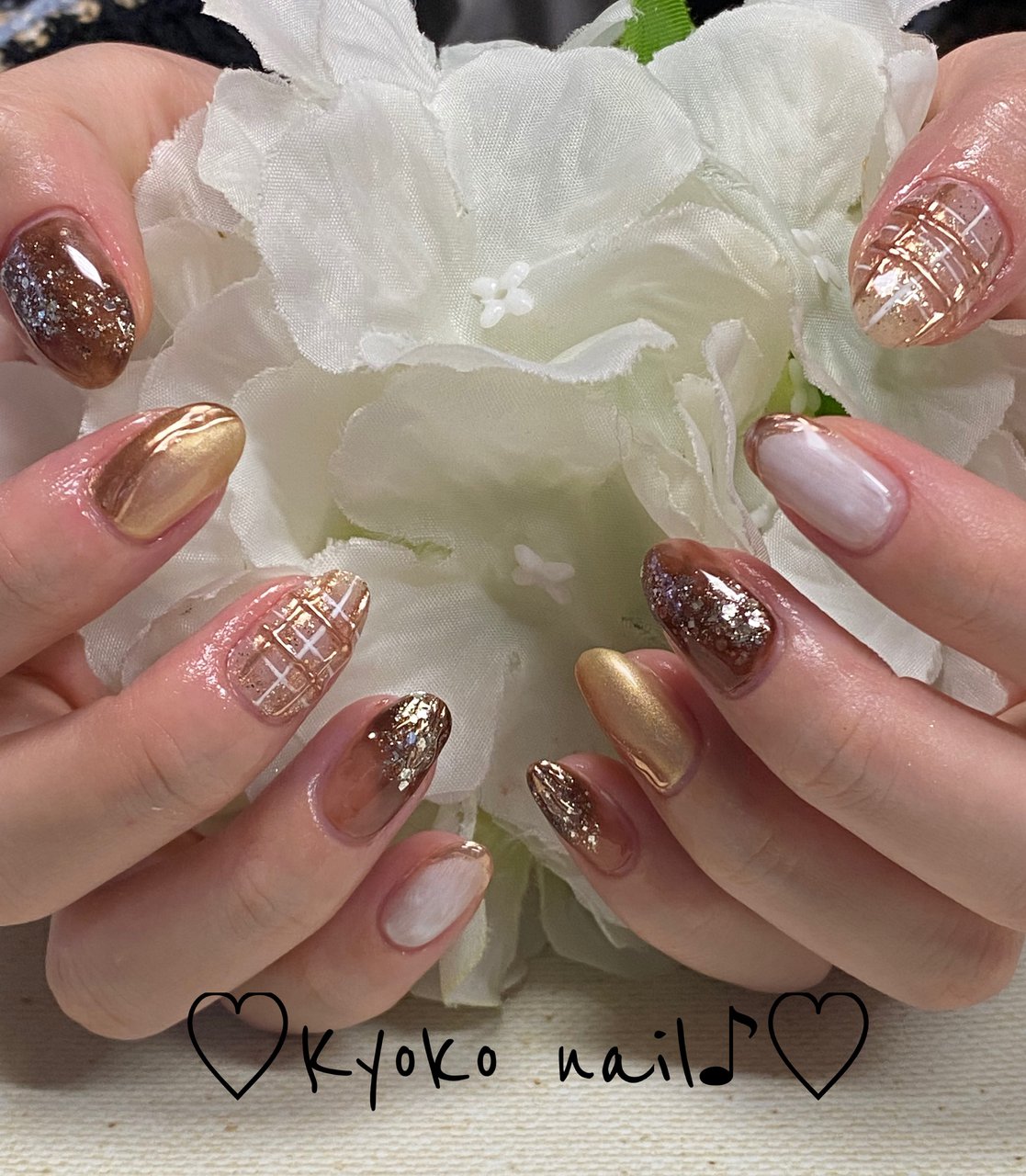 秋/冬/オールシーズン/ハンド/グラデーション - Kyoko nailのネイル