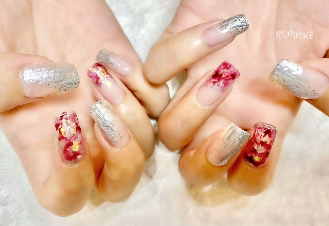 冬 クリスマス パーティー デート ハンド Anca Terraceのネイルデザイン No ネイルブック
