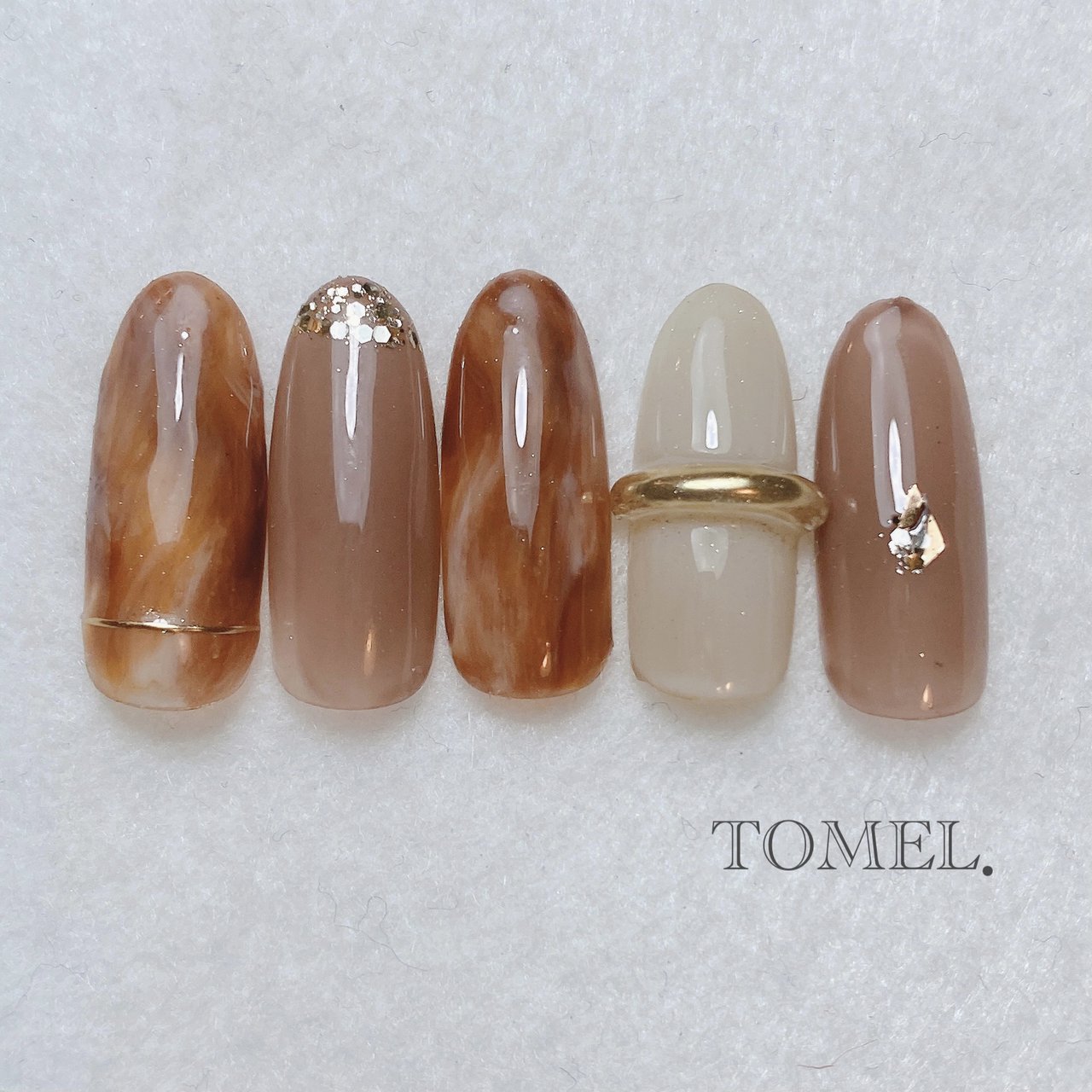 秋 冬 旅行 女子会 ハンド プライベートネイルサロン Tomel トメルのネイルデザイン No ネイルブック