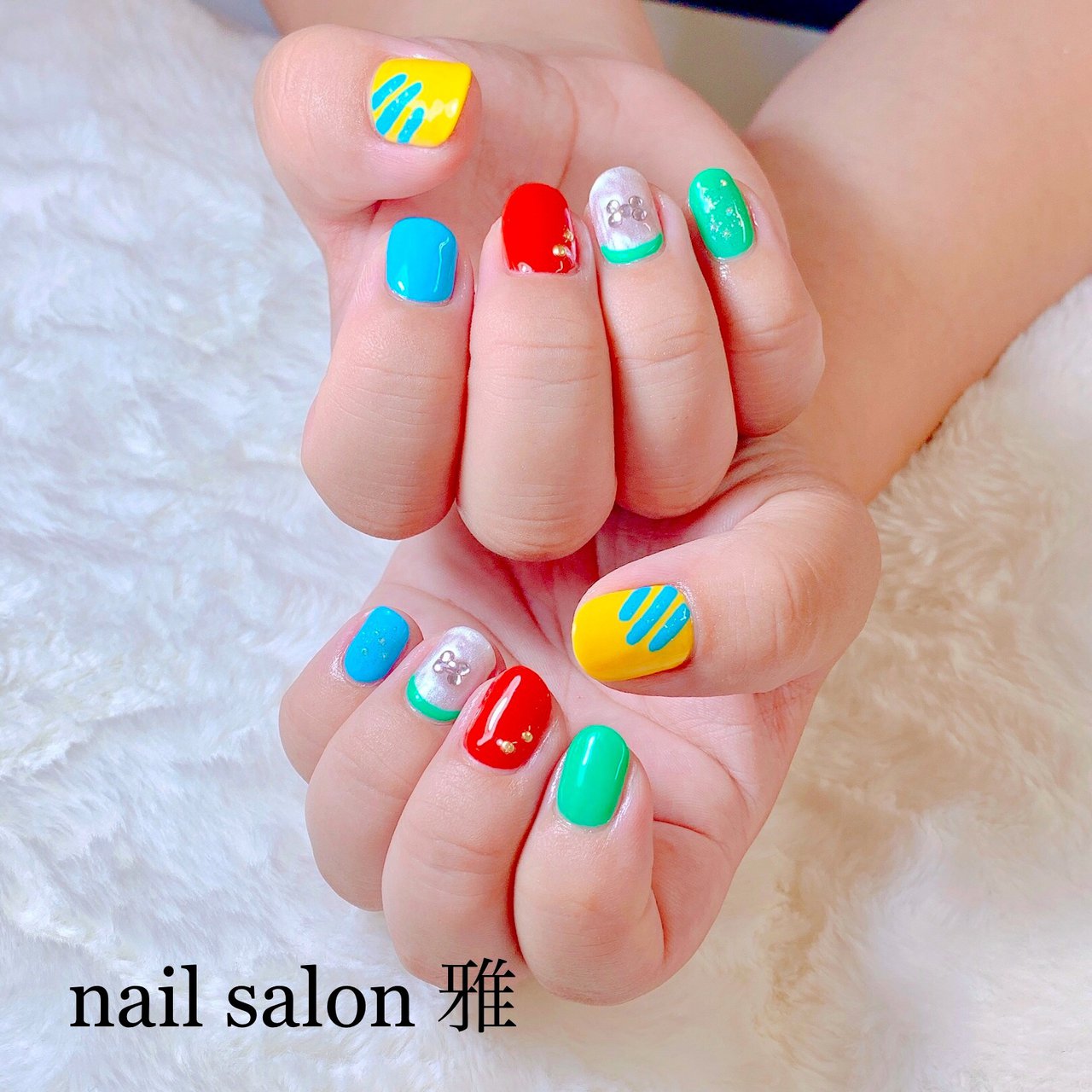 秋 冬 オールシーズン クリスマス ハンド Nail Salon School 雅のネイルデザイン No ネイルブック