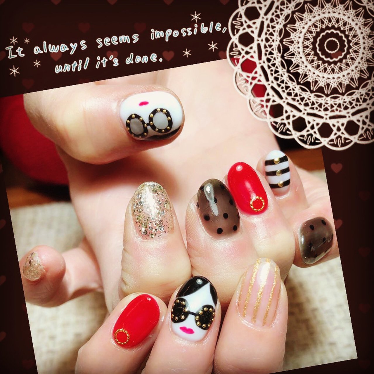 ライブ スポーツ ハロウィン 女子会 ハンド Mioumodeのネイルデザイン No ネイルブック