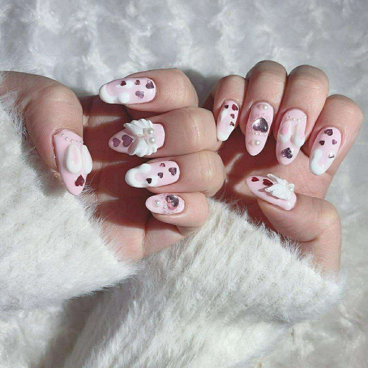 オールシーズン 成人式 バレンタイン ハロウィン ハンド Bijoude Nail ビジュードネイル のネイルデザイン No ネイルブック