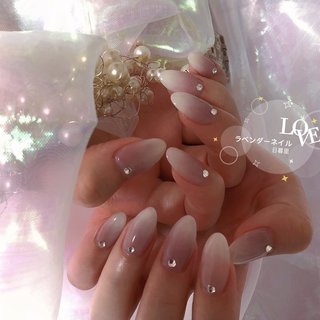 2色グラデーションのネイルデザイン ネイルブック