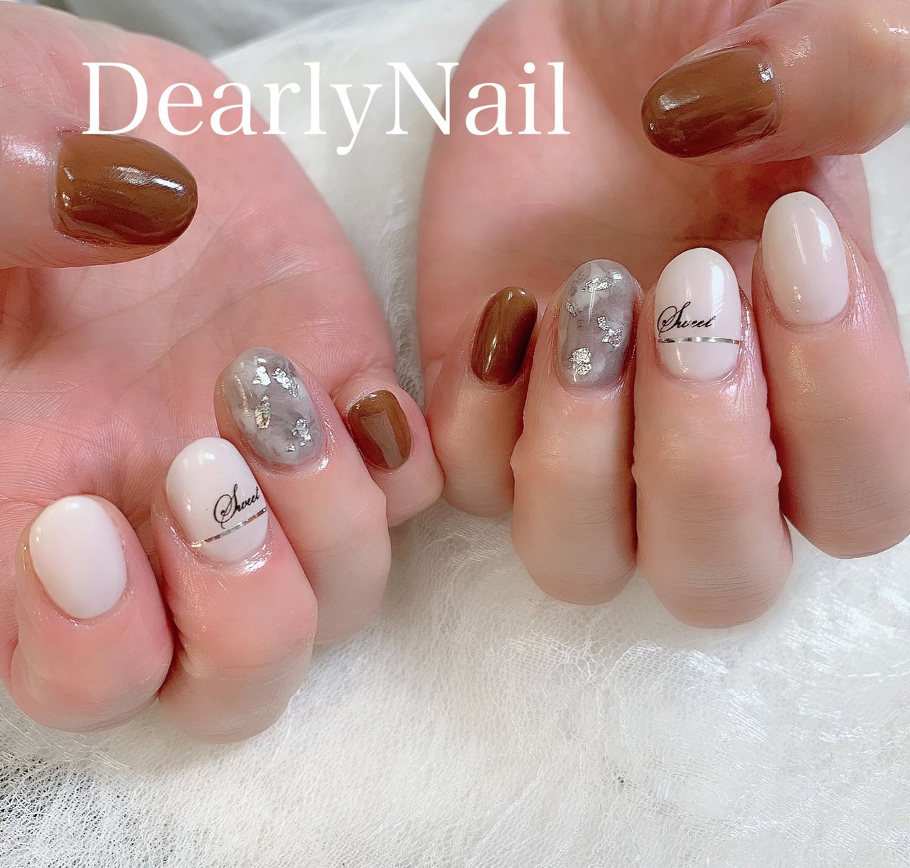 秋 冬 オールシーズン ハンド シンプル Dearlynailのネイルデザイン No ネイルブック
