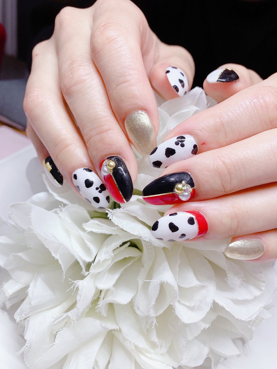 ハンド/ラメ/ワンカラー/アニマル柄/キャラクター - あめちゃんの