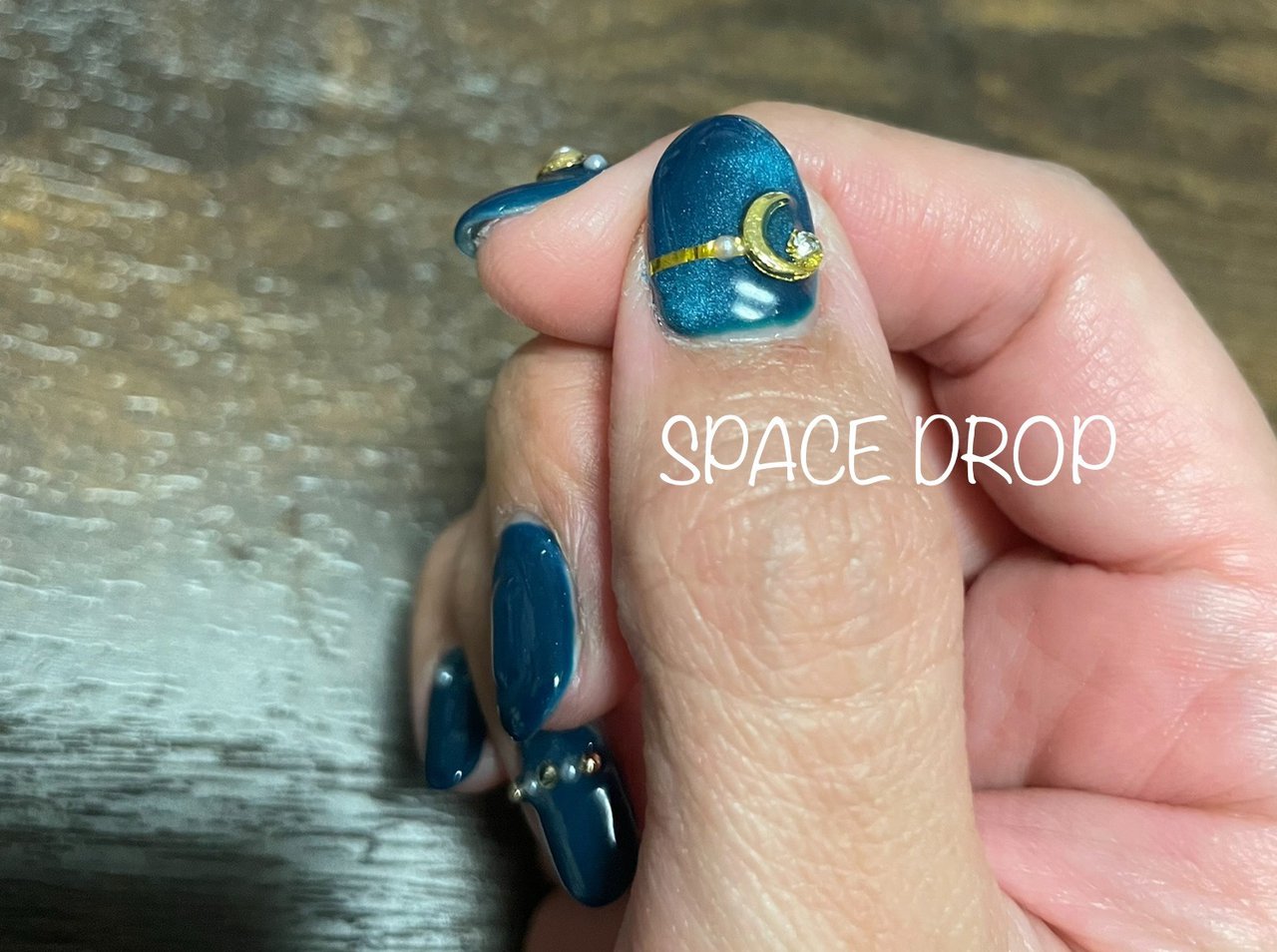 オールシーズン ハンド ビジュー パール 星 Phiz Space Dropのネイルデザイン No ネイルブック