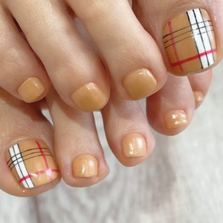 バーバリーネイルのネイルデザイン ネイルブック