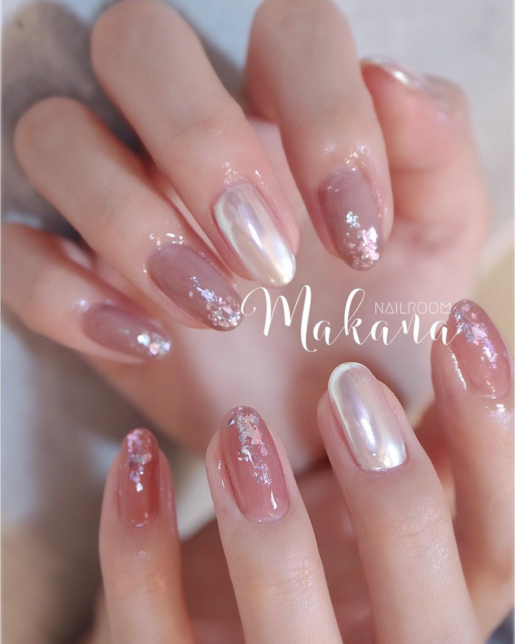 オールシーズン オフィス ブライダル デート シンプル 青葉台ネイルサロン ネイルルームマカナnailroommakana のネイルデザイン No ネイルブック