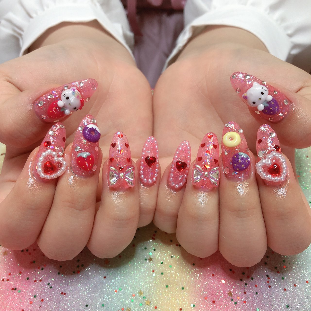 成人式/旅行/ライブ/女子会/ハンド - bambi_bambiのネイルデザイン[No