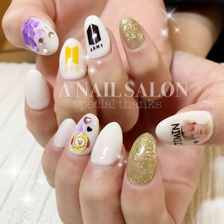 btsネイルのネイルデザイン(31ページ目)｜ネイルブック
