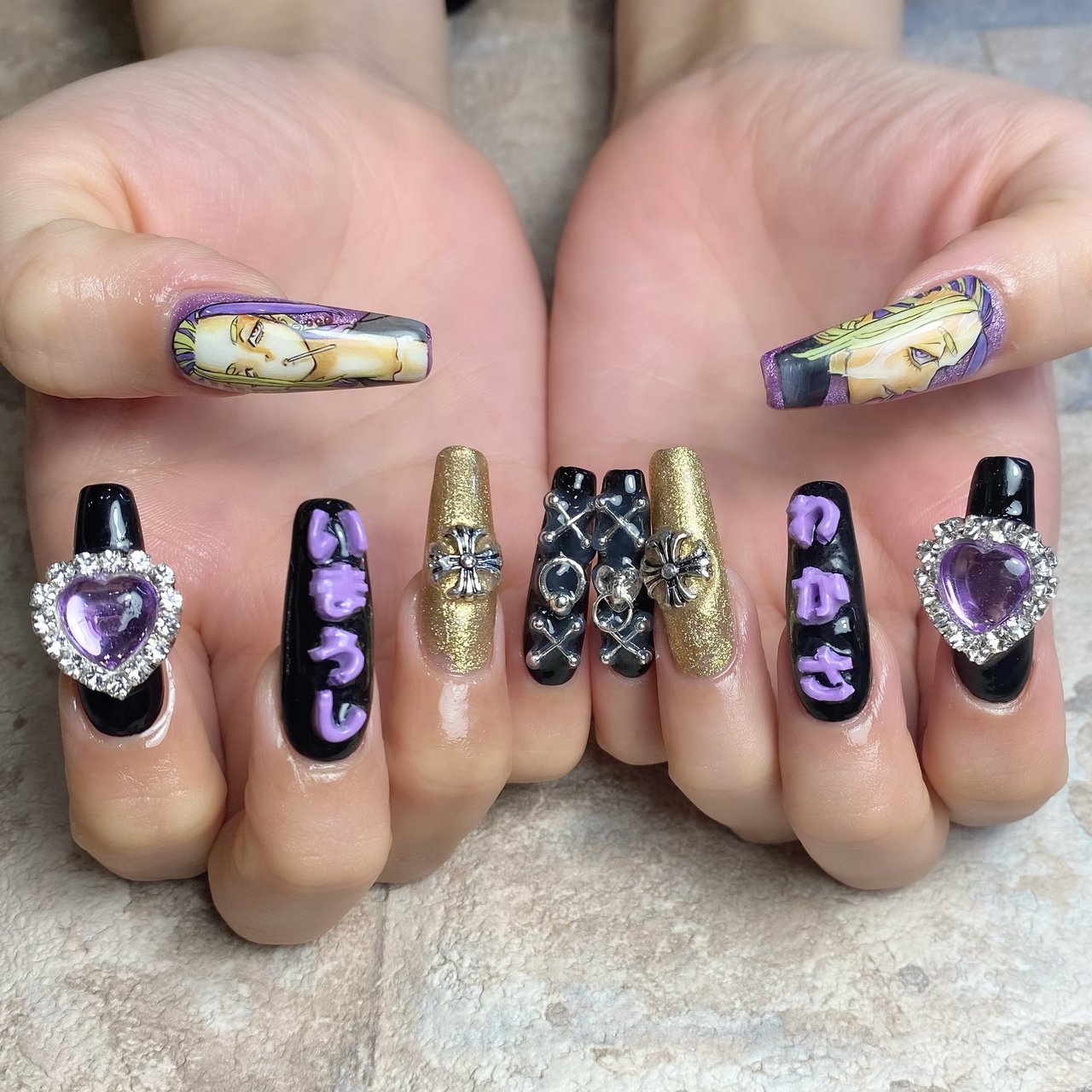 オールシーズン/ハンド/痛ネイル/スーパーロング - MIMIT