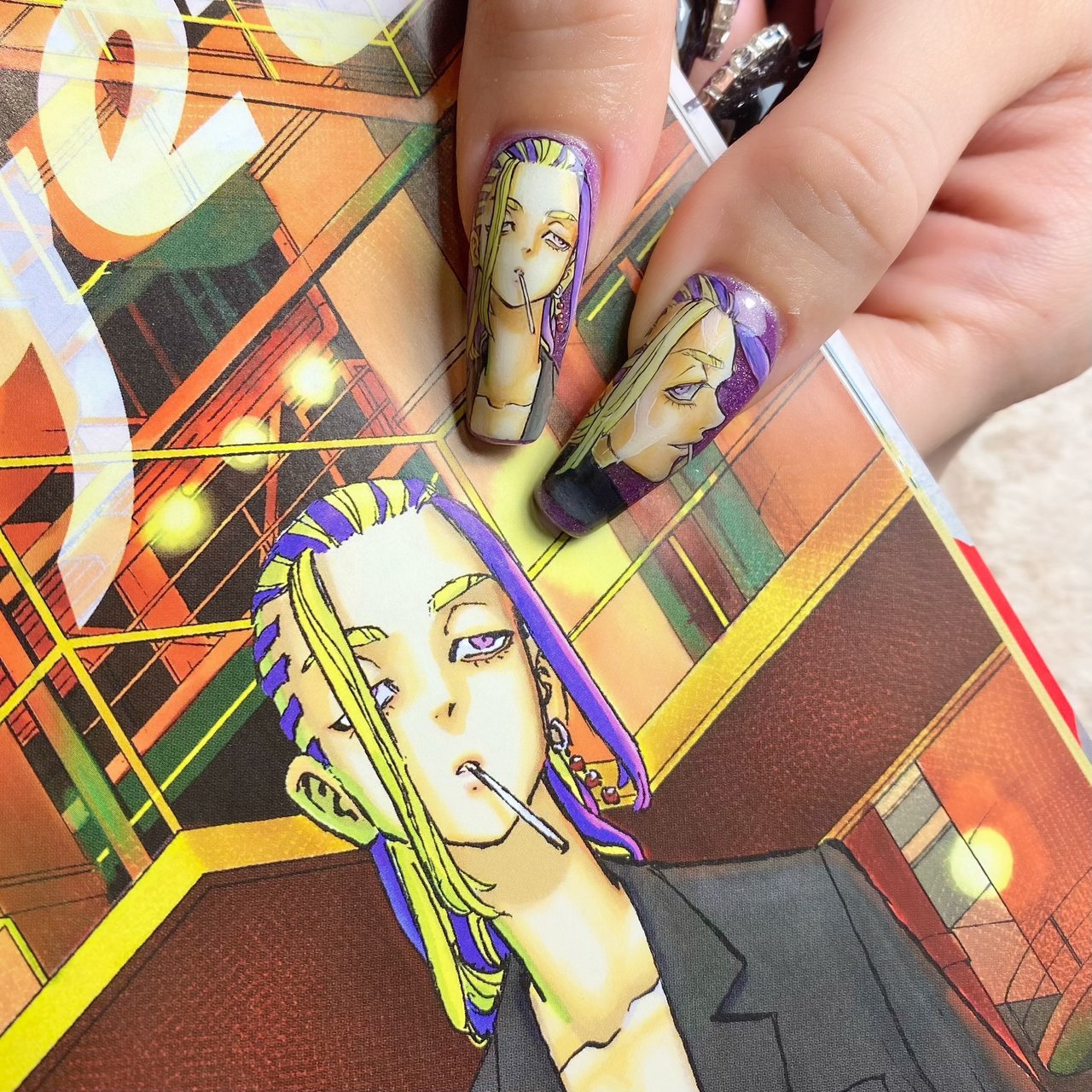 オールシーズン/ハンド/痛ネイル/スーパーロング - MIMIT