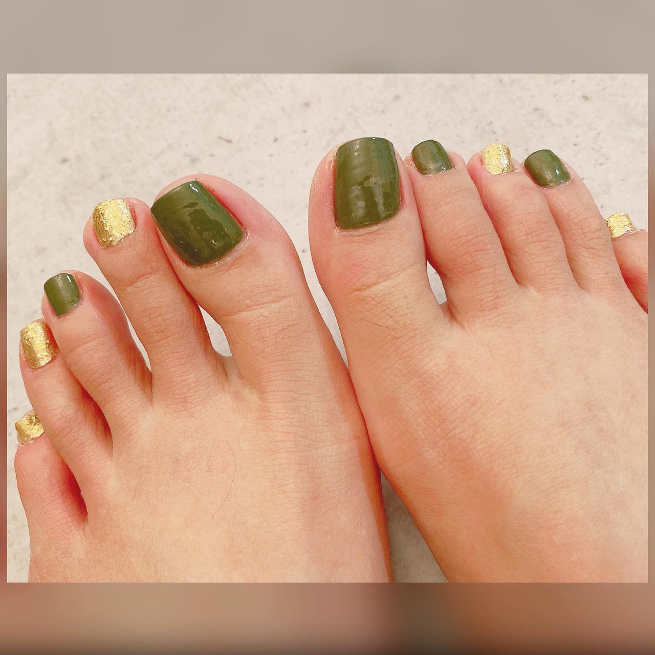 秋 冬 オールシーズン オフィス フット Liliys Le Eleのネイルデザイン No ネイルブック