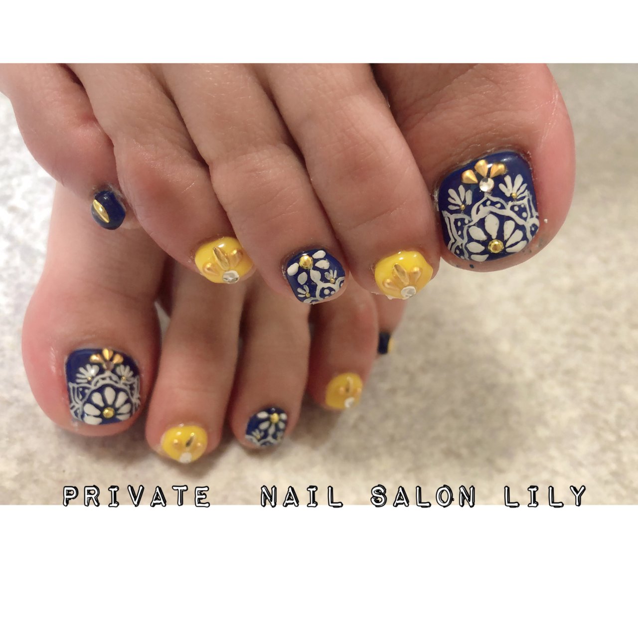 オールシーズン フット ビジュー ネイティブ ショート Aya 4158のネイルデザイン No ネイルブック